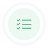 Checklist symbol.